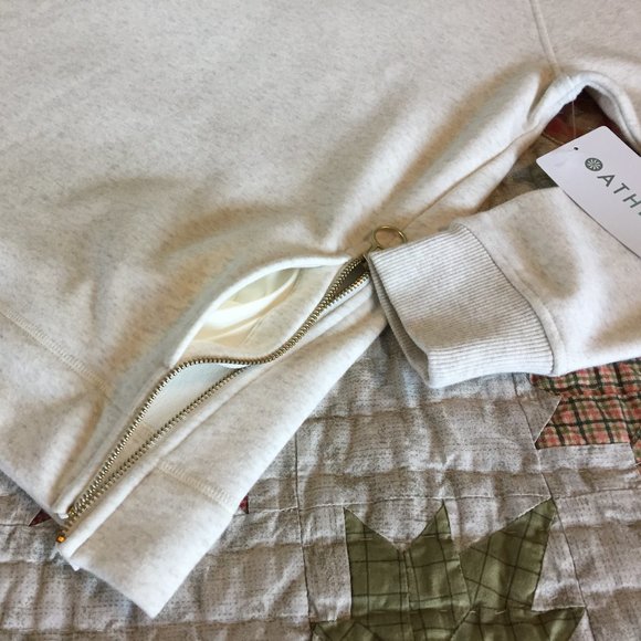 Athleta Cozy Karma Side Zip Funnel Neck NEW - Picture 3 of 7
